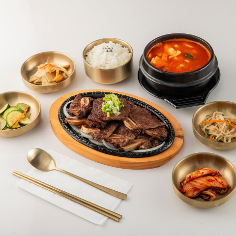 LA Galbi + Tofu