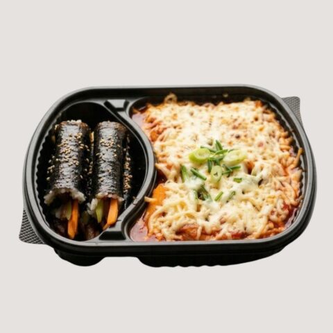 Mini Kimbap + Tteokbokki Combo Set