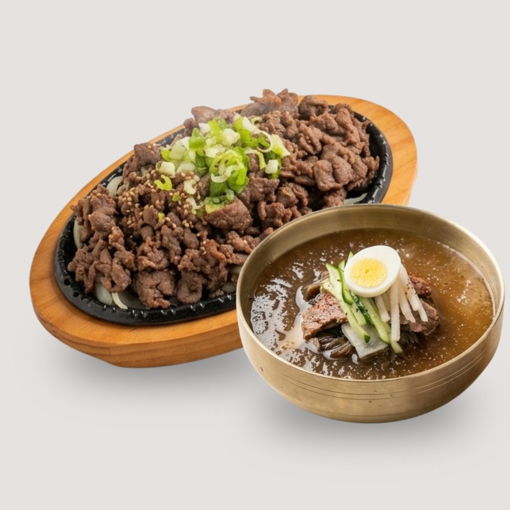 Naengmyeon + Bulgogi