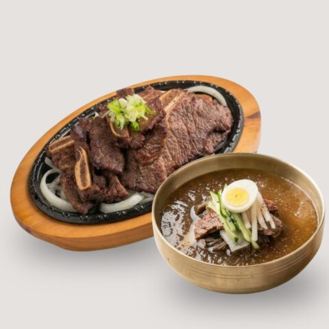 Naengmyeon + LA Galbi