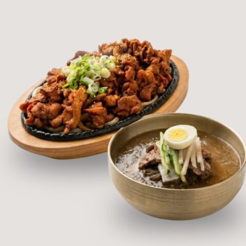 Naengmyeon + Spicy Pork Bulgogi